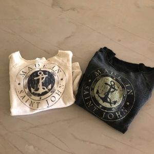 Package of 2 Cozy Woman's Saint John Sweatshirts